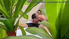 Skinny Brazilian bodybuilder begs for my thick cock up his tight ass