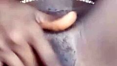 shaved wet pussy fingered to glistening masturbation ecstasy