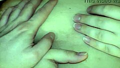 cuckold hubby explodes huge creampie in wife's cheating pussy