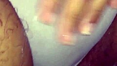 Rubbing my creamy wet pussy to intense orgasm