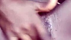 shaved wet pussy fingered to glistening masturbation ecstasy