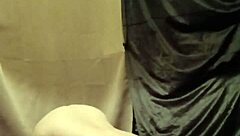 french slave humiliated in autoseance with piss belt and bondage session