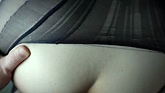 guy rips pantyhose fucks skinny brunette babysitter pov