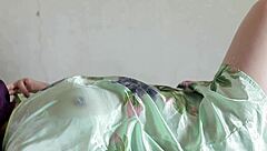 Oiled Indonesian babe begs for masseur Sugiono's deep pounding!