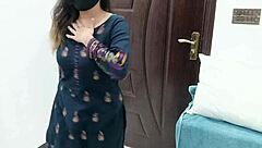 desi girl sobia nasir puts on a teasing striptease show ripping clothes playfully