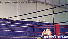 European lesbian seduces opponent with close-up fingering pleasures