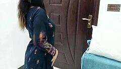 desi girl sobia nasir puts on a teasing striptease show ripping clothes playfully