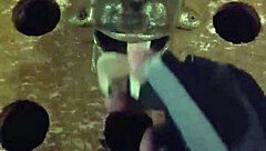 Rana's Gloved Handjob Ends in Explosive Facial Cumshot