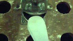 Rana's Gloved Handjob Ends in Explosive Facial Cumshot