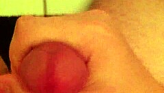 guy wanks hard in dirty toilet