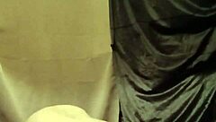 french slave humiliated in autoseance with piss belt and bondage session