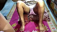 my aunt's wife moans dirty as nepali homemade couple fucks her wet pussy hard