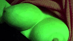 italian milf artemisia love bounces huge natural tits in horny solo