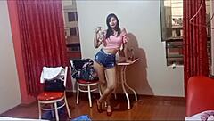 peruvian latina prostitute bends for hardcore doggystyle pounding