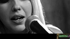 milf's fingers make sapphic teen squirt in erotic frenzy!