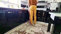 Real Horny Kitchen Fuck Fest!