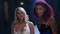 Ebony Mistress Fists And Anal Fucks Bound Big Ass Babes