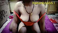 sona bhabhi's sexy red dress sparks intense hardcore country chudai