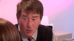 hey flexible teen haley, talk sweet to fuck your old ugly teacher's big cock?