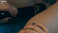 Redhead Goddess Controls with Wet Pussy Feet Deepthroat Domination!