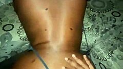 Suggestive Ebony Temptress Sucks BBC Before Bent-Over Backshots Cumshot