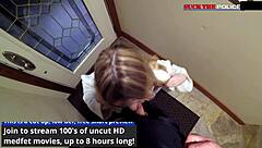 stacy shepard's deepthroat gagging during backstage police welfare check