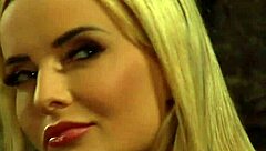 curvy slave's big natural tits exposed as mistress dominates and punishes