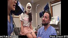 Nurse Forces Hitachi Vibrator Orgasms on Restrained Hospital Patient Guinea Pig