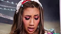 Shy Petite Asian Fuck Doll Deepthroats Hardcore in Shop