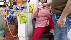 mumbai shopkeeper chats with borrower casually