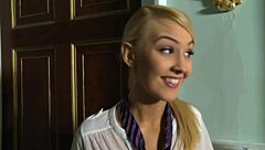 Jess West and Katie K Passionately Lick Pussy in Drawing Room Uniform Socks
