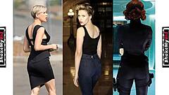 Black Widow Scarlett Johansson Jerk Off Challenge