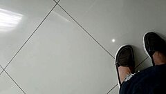 Big Cock TRV Pounds Barefoot Busty Big Ass Latina Brunette In Thong