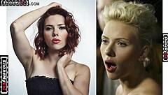 Black Widow Scarlett Johansson Jerk Off Challenge