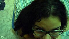 Brunette Latina Gives Intense Argentinian Blowjob