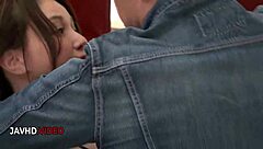 japanese milf wife delivers intense blowjob then surrenders to passionate pounding