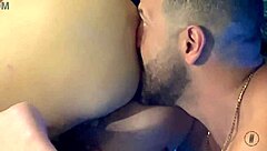 Angel Lima's Big Tits Bounce in Doggystyle Cowgirl Ride