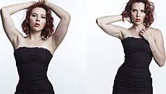 Black Widow Scarlett Johansson Jerk Off Challenge