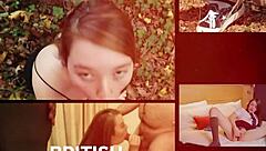 blonde british teen student squirms as fucking machine teases her tight hole