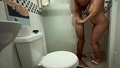 big cock guy fucks me hard in bathroom while husband suspects nothing
