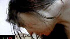 two hunks ravage slutty milf missionary cowgirl doggystyle creampie double