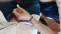 Classroom Handjob Fingering 18yo Pussy Huge Cumshot