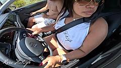 giving stranger car ride blowjob roleplay