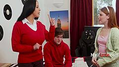 mature milf challenges friend to fuck better than her big tits group