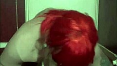 bisexual sissy slut savors deep ass-to-mouth plunge