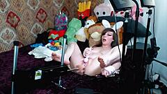 Gamergirlroxy Bunny Ears Easter Fuckmachine Bedroom Orgasm Session