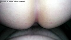 guy bends wife over for intense doggystyle pounding session