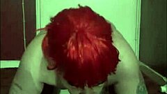 bisexual sissy slut savors deep ass-to-mouth plunge