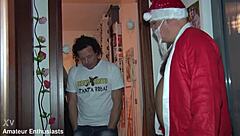 Milf Orgy Double Penetration Christmas Squirt