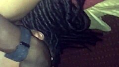 Ghetto Bitch Gags Chokes Deepthroats Monster BBC Hardcore